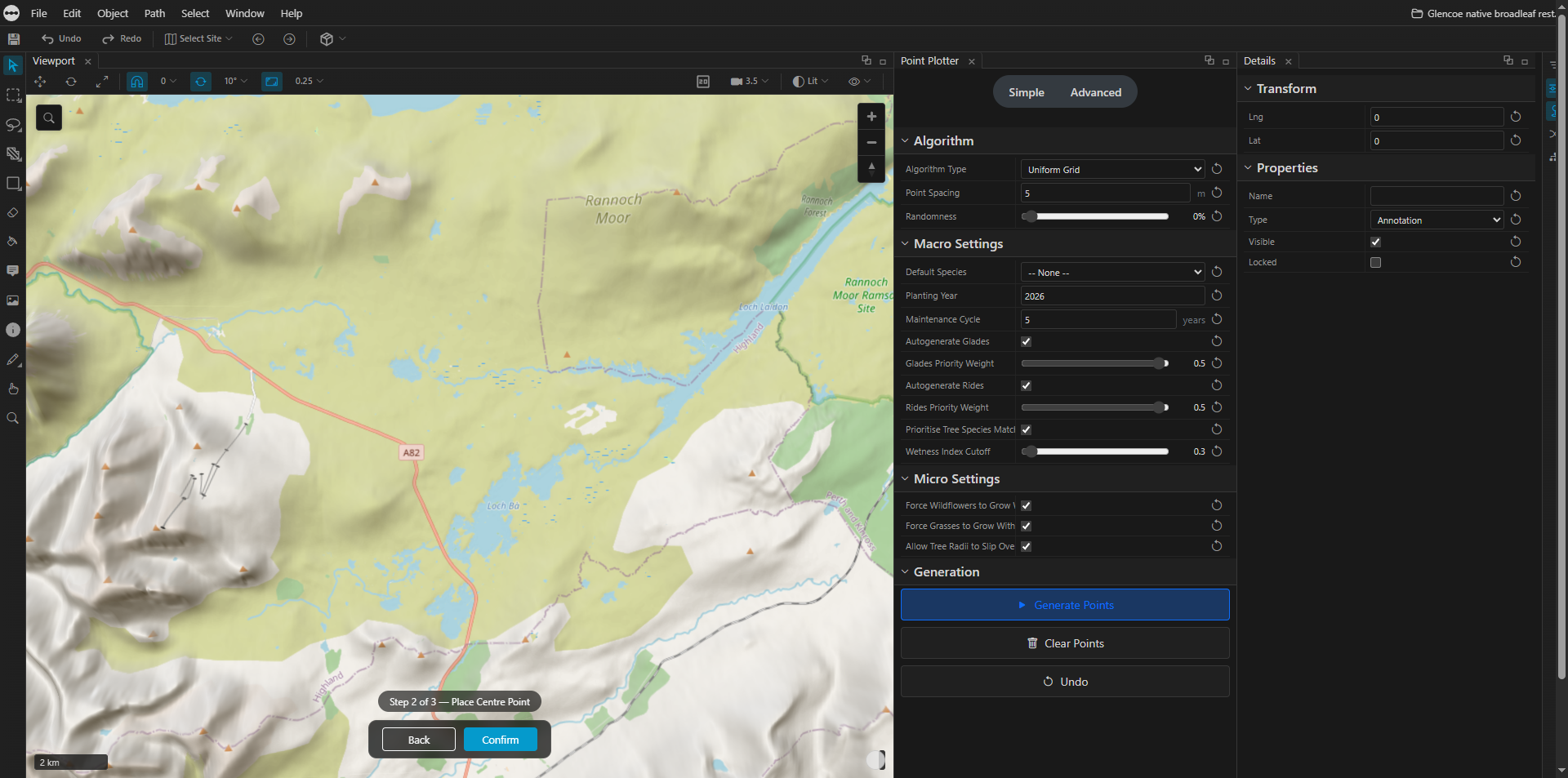 Main hero image of editor interface with map and tools